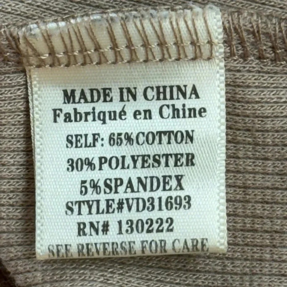 Very J Womens Gray V Neck Long Sleeve Front Pocket Sweater Medium - Picture 4 of 4